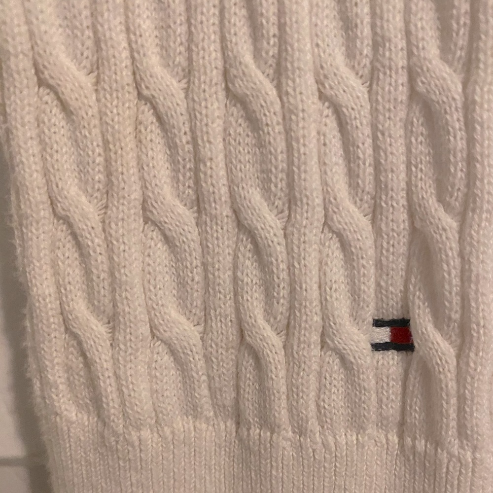 Tommy Hilfiger white cardigan size small